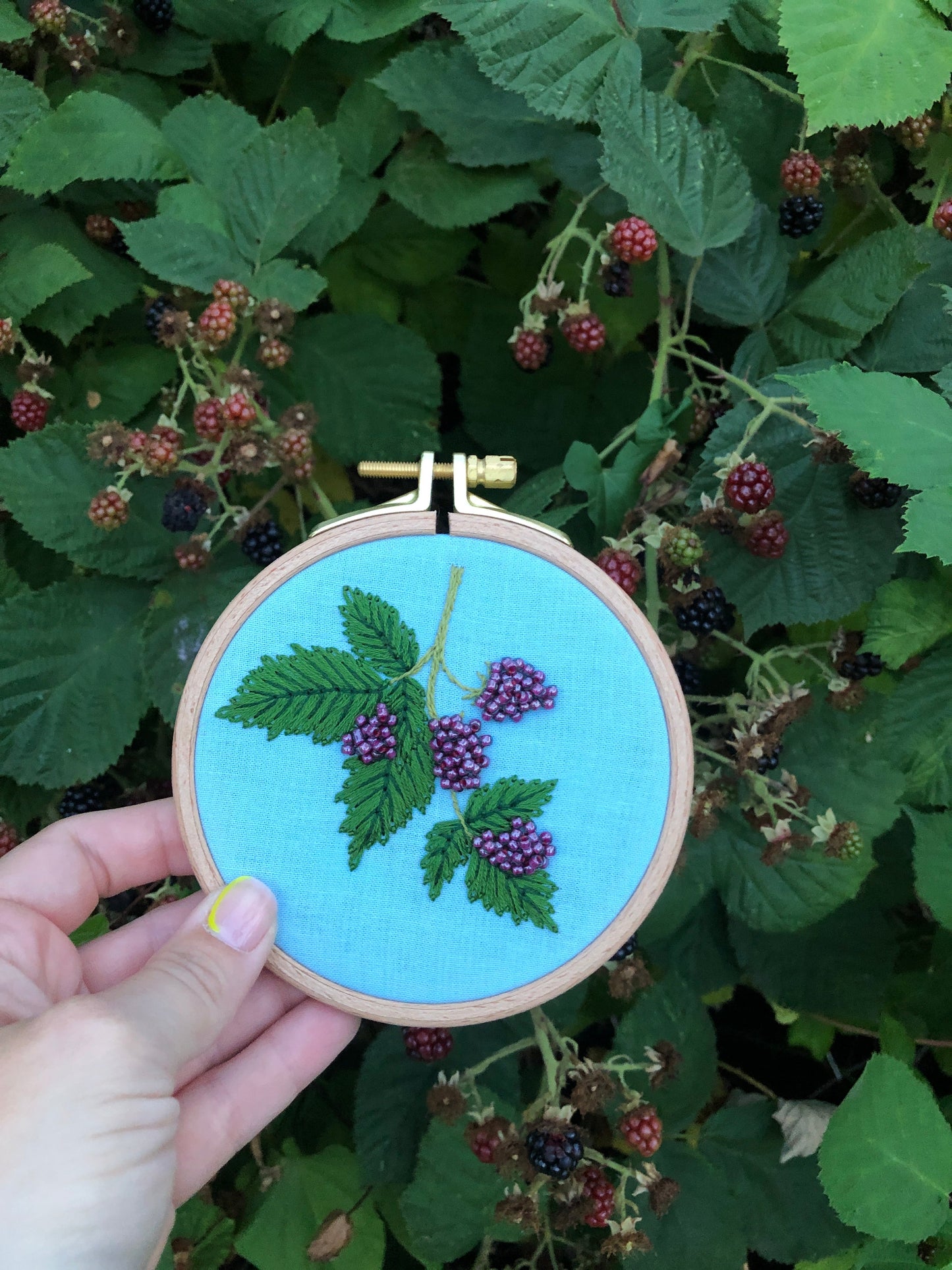 Beaded Berries - Botanical Embroidery Kit
