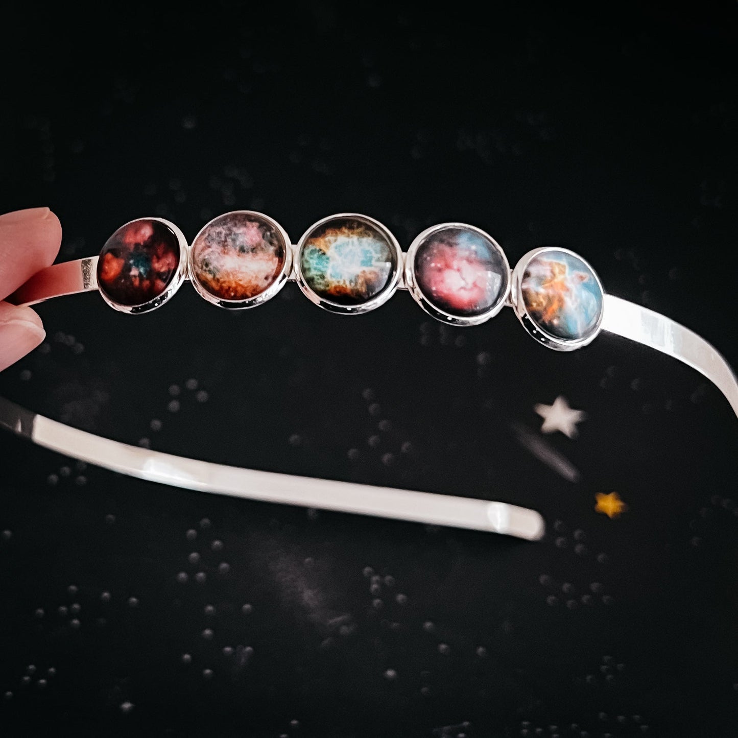 Nebula Rainbow Headband
