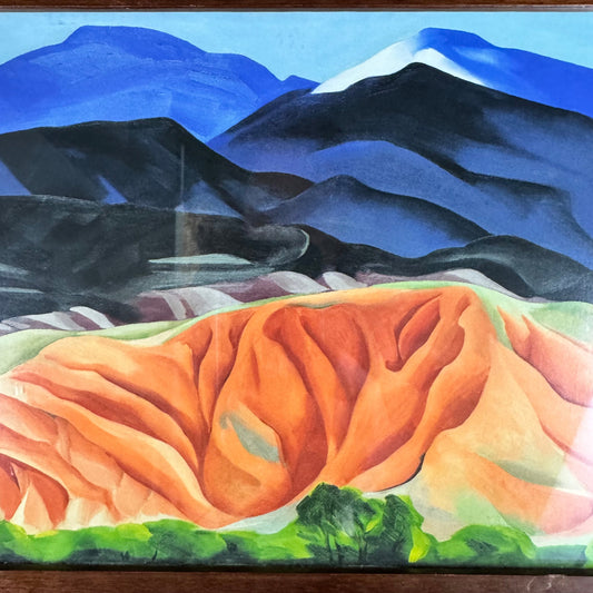 Reproduction of Black Mesa Landscape by Georgia O'Keeffe
