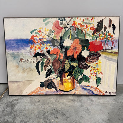 Reproduction of Still Life with Japanese Woodcut by Paul Gauguin