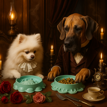 Slow Feeder for Dogs and Cats - Jellyfish-Shaped Silicone