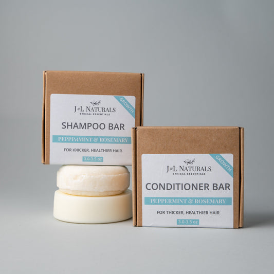 Natural Shampoo and Conditioner Bar Kit