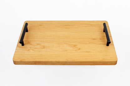 Organic Oak or Cherry Hardwood Serving Tray