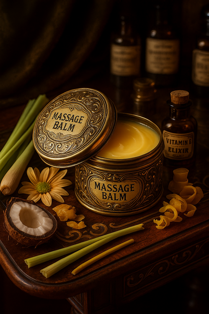 Balinese Lemongrass Massage Balm