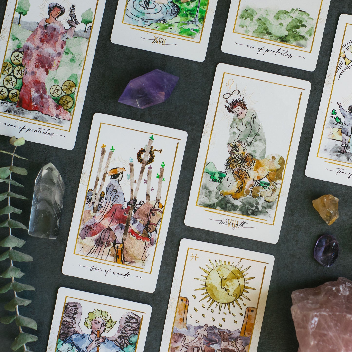 Modern Hue Tarot Deck