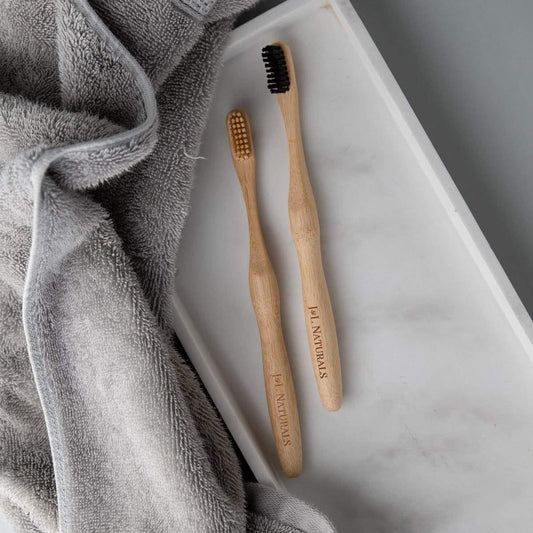 Bamboo Toothbrush Duo