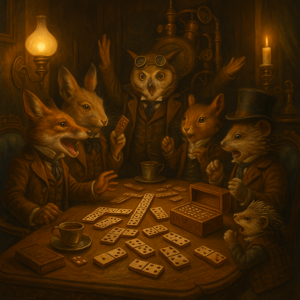 Handmade Juniper Wood Domino Set – Play Like a Legend