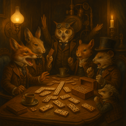 Handmade Juniper Wood Domino Set – Play Like a Legend