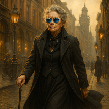 Wayfarer Style Handcrafted Acetate & Wood Sunglasses