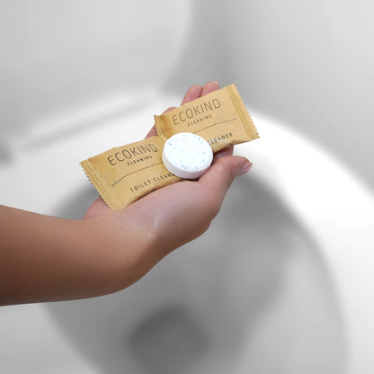 Plastic-Free Toilet Bowl Cleaner Tablets