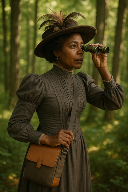 Vegan Leather and Canvas Crossbody Messenger Bag