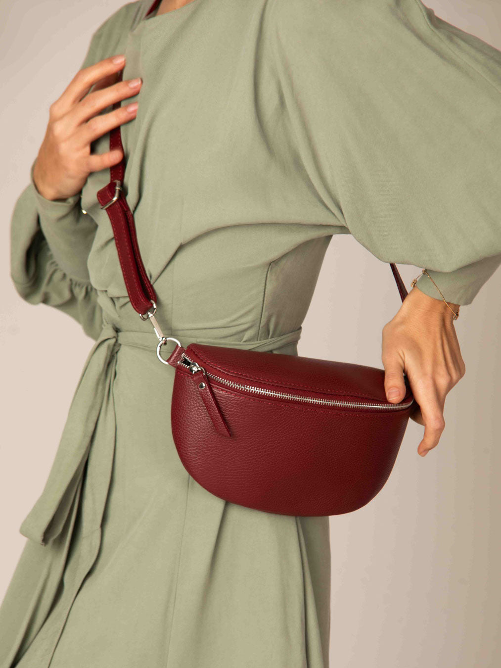 Leather Crossbody Bag