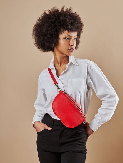 Leather Crossbody Bag