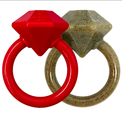 Diamond Ring Nylon Teething Ring for Puppies | Durable & USA Made