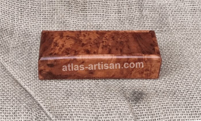 Handmade Juniper Wood Domino Set – Play Like a Legend