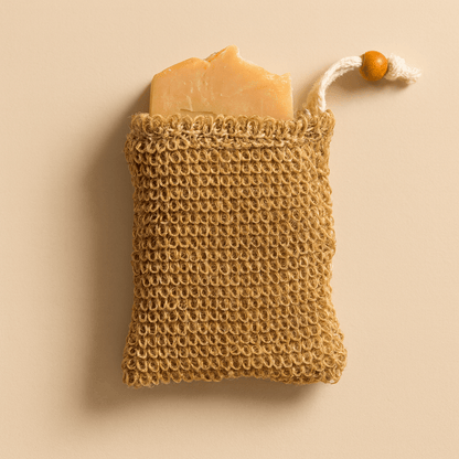 Natural Plant Fiber Soap Saver & Exfoliating Bag