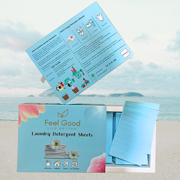 Laundry Detergent Sheets | Hypoallergenic and Low Suds