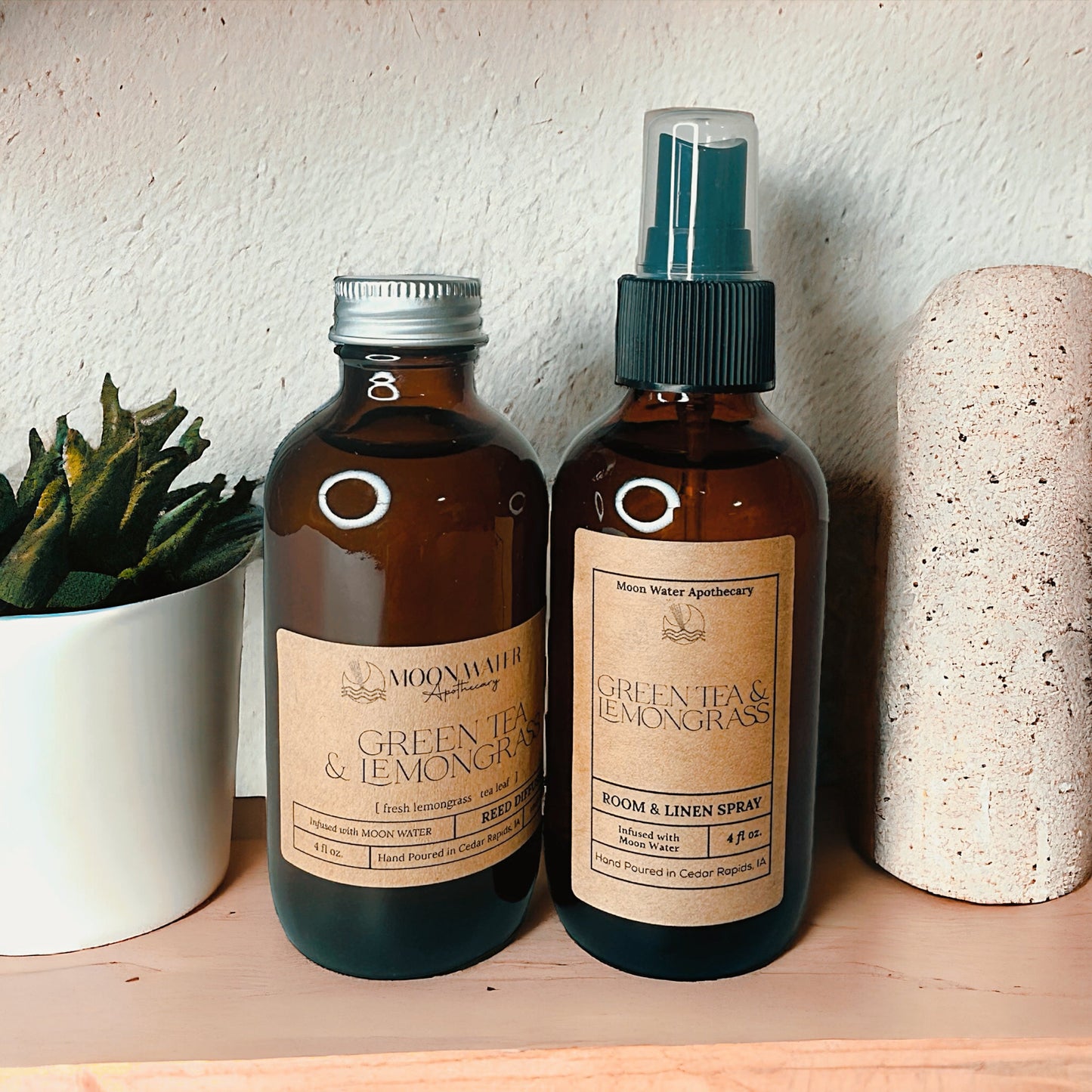 Green Tea & Lemongrass - REED DIFFUSER