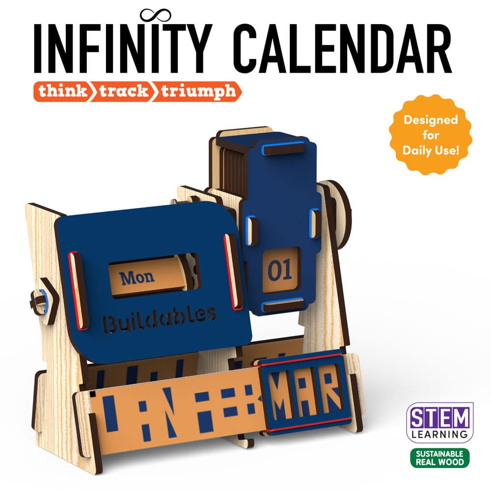 Buildable Infinity Calendar Set