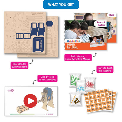 Buildable Infinity Calendar Set