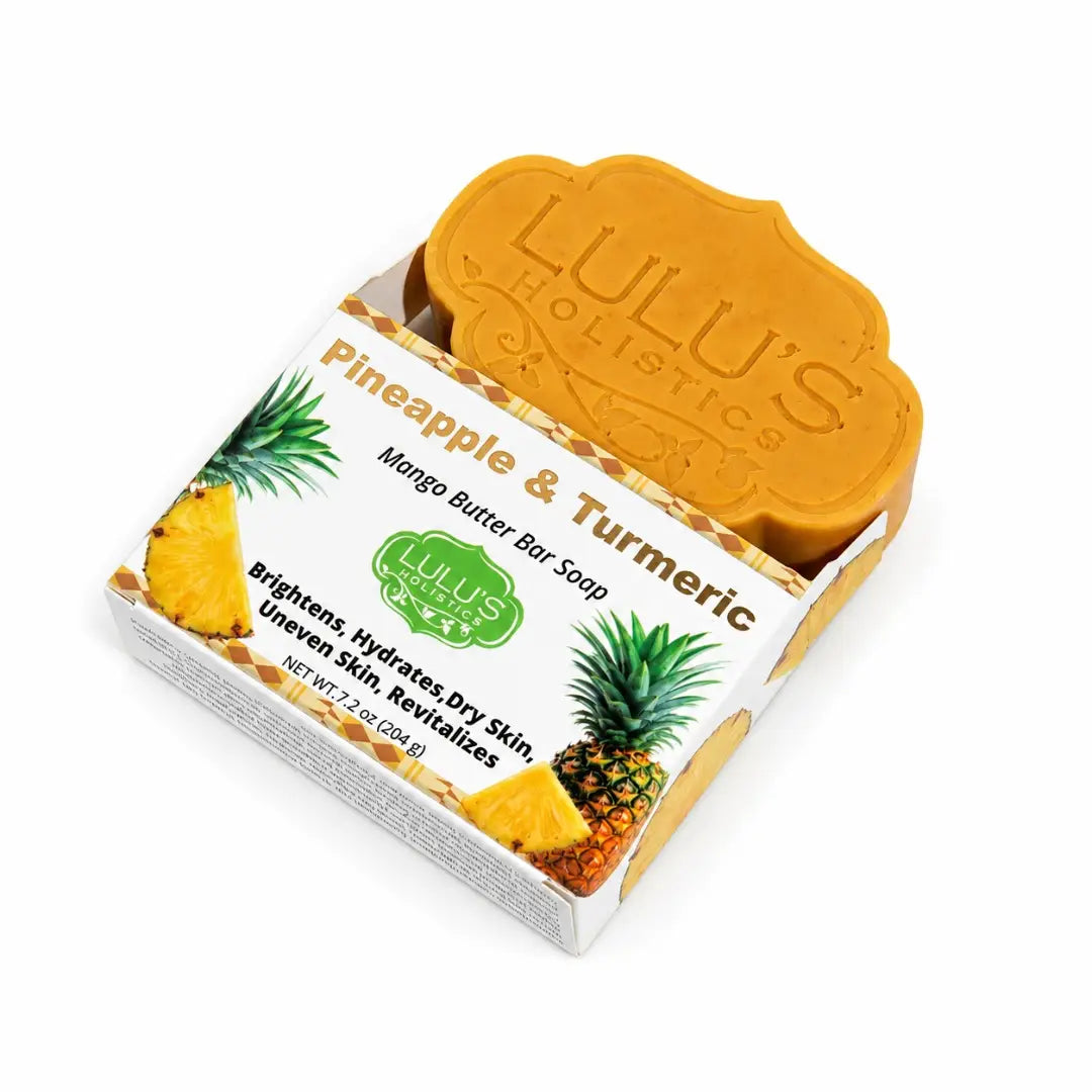 Pomegranate Mango Turmeric Kojic Shea Butter Bar Soap – Brightening Cleanse