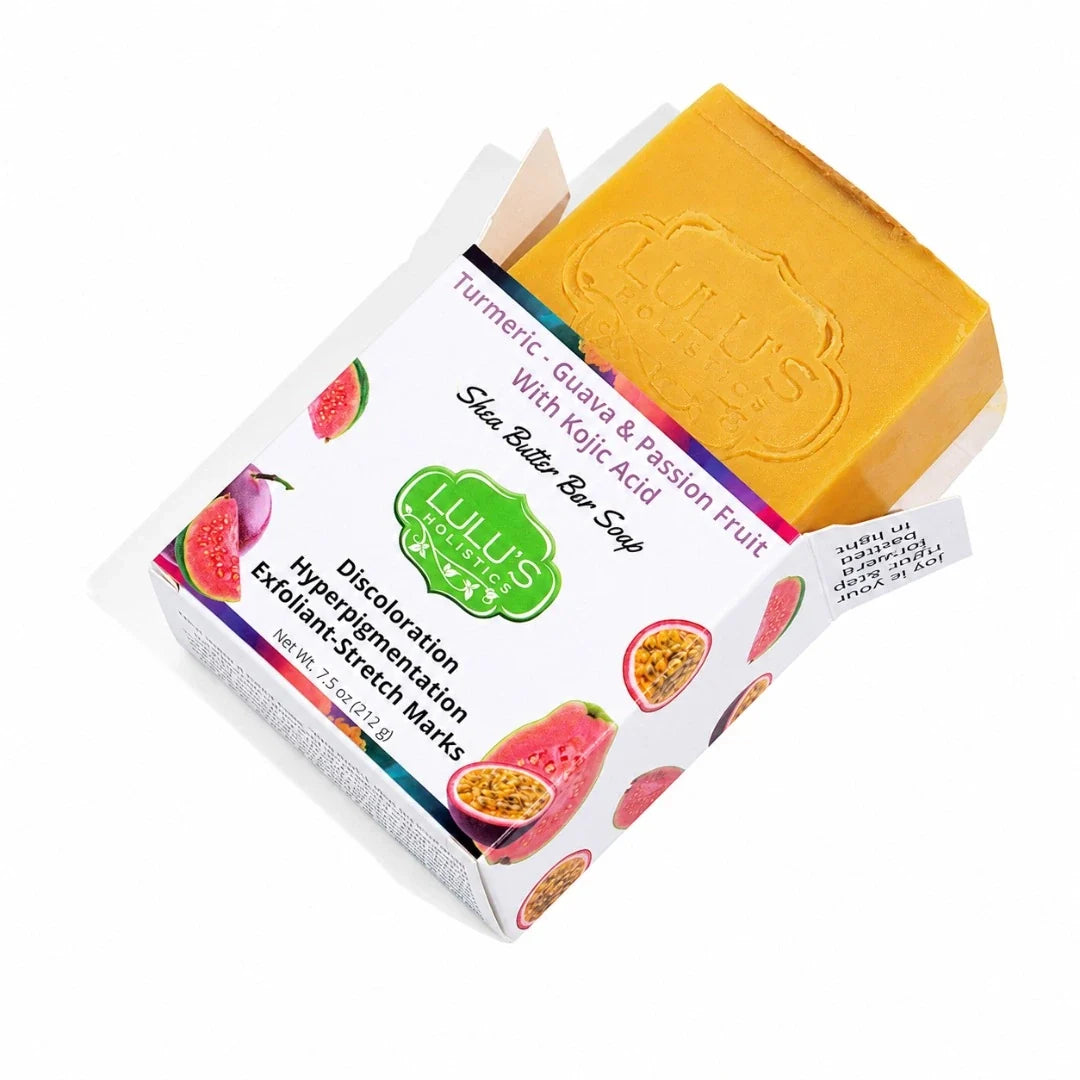 Lemon Turmeric Shea Butter Bar Soap – Brightening Cleanse