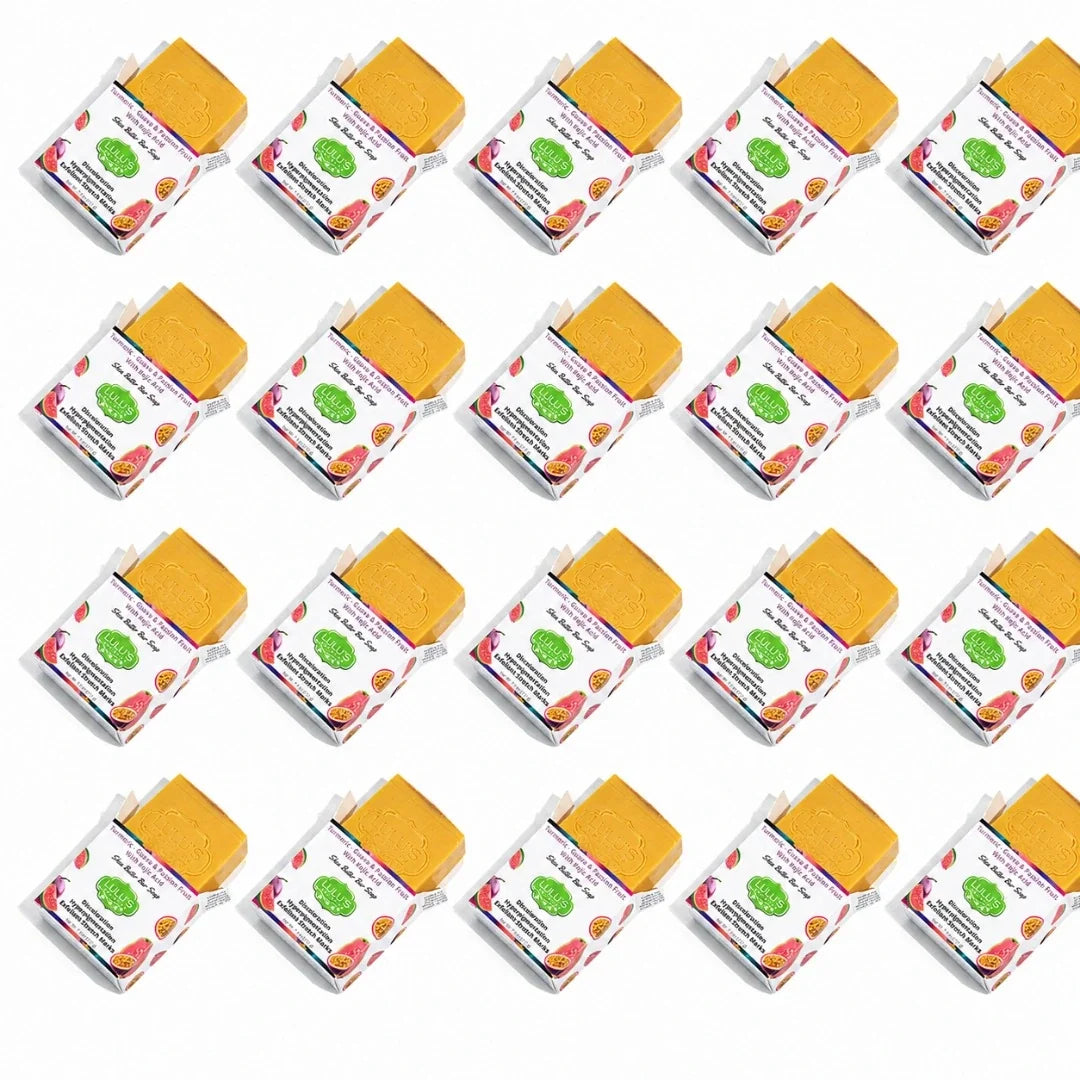 Unscented Turmeric Shea Butter Bar Soap – Gentle Brightening Cleanse