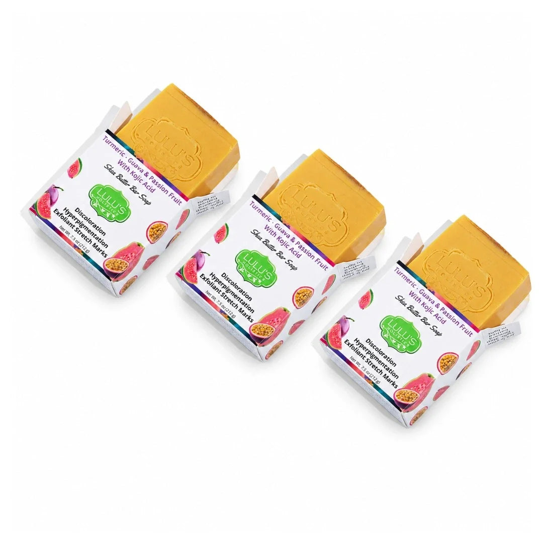 Unscented Turmeric Shea Butter Bar Soap – Gentle Brightening Cleanse