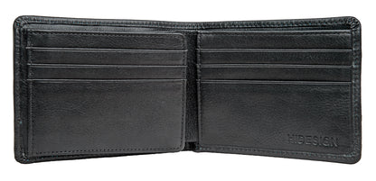 Contrast Stitch Leather Wallet
